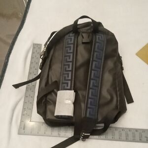 Versace Men's Black Backpack Blue Black GWP Parfums NEW